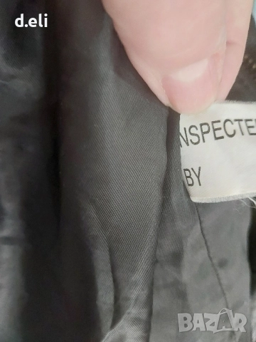 Две кожени якетаCalvin Klein Original Size L/ ARMANI Original 100% Кожа Мъжко яке, снимка 4 - Якета - 52226034