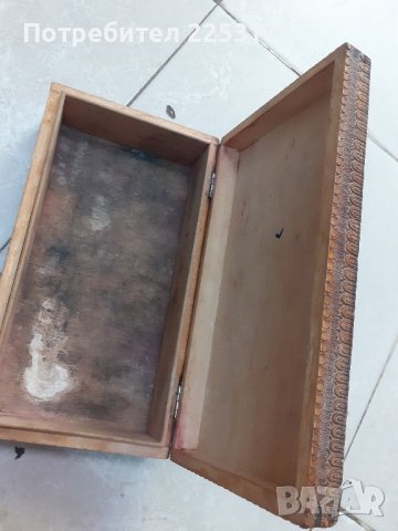 Стара дървена кутия, снимка 2 - Декорация за дома - 41921457