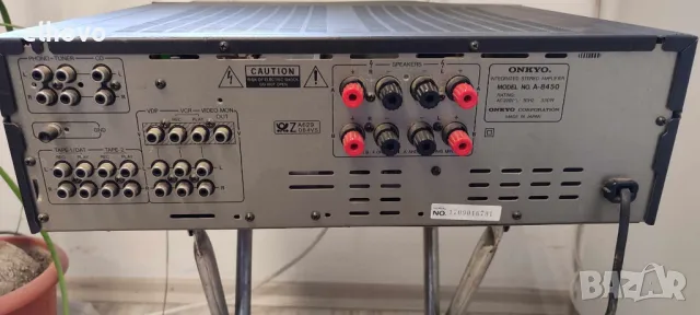 Стерео усилвател ONKYO A-8450#1, снимка 9 - Ресийвъри, усилватели, смесителни пултове - 48663240
