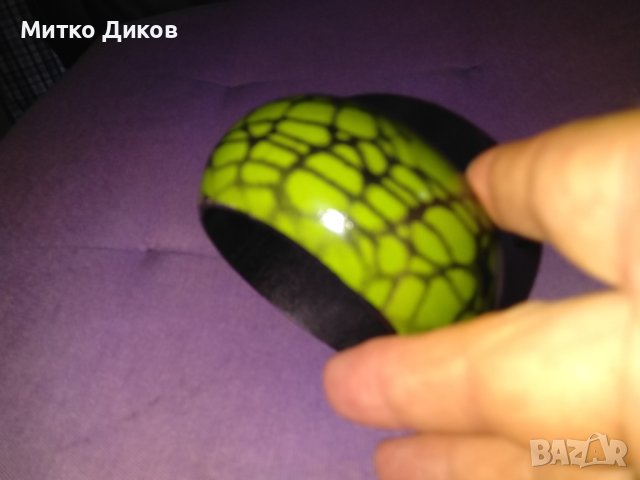 Дървена гривна красива външен диаметър 83мм и вътрешен-65мм, снимка 4 - Други - 41604894