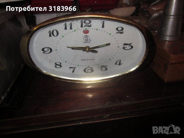 часовник будилник работещ, снимка 2 - Други - 39507451