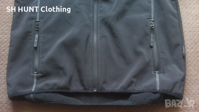 HELLY HANSEN Softshell Work Jacket размер L работна горница вятърно устойчива W4-709, снимка 9 - Суичъри - 52878568