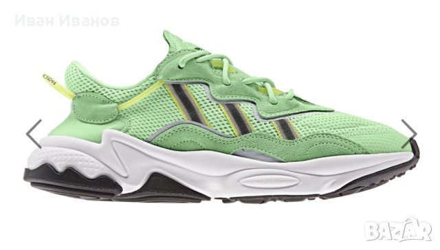 маратонки  adidas Originals Ozweego Glow Green номер 43 ,5-44, снимка 3 - Маратонки - 41717988
