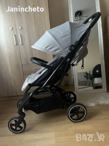 Количка Cybex Eezy S+ 2 Lava Grey + Подарък раница Chipolino, снимка 2 - Детски колички - 55890580