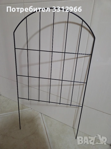 25 броя Чисто нова метална градинска ограда Thealyn, снимка 4 - Градински мебели, декорация  - 53746539