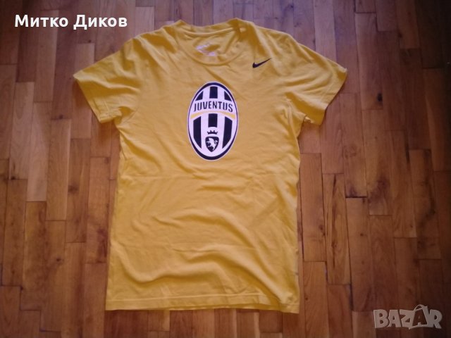 Ювентус маркова на Найк футболна тениска 2013г памук размер С, снимка 1 - Футбол - 34527972