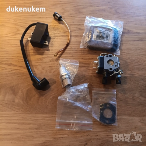 Карбуратор + Бобина комплект за Stihl FS75 / FS80 / FS85 – пълен ремонтен сет, снимка 7 - Градински инструменти - 52694909