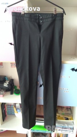Черен раиран панталон Koton, снимка 1 - Панталони - 34806558