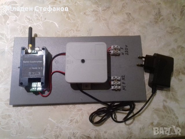 GSM модул за управление на гаражни и други врати с двигател, снимка 3 - Друга електроника - 41414610