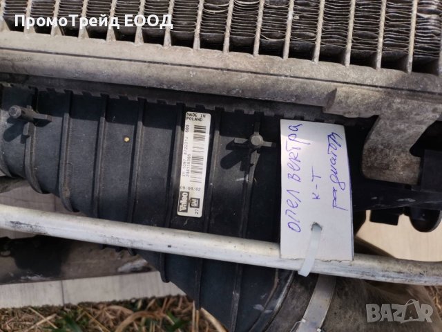 Вентилатори вентилатор перка воден климатичен радиатор Опел Вектра Ц С Opel Vectra C GTS 244118366, снимка 3 - Части - 42358868