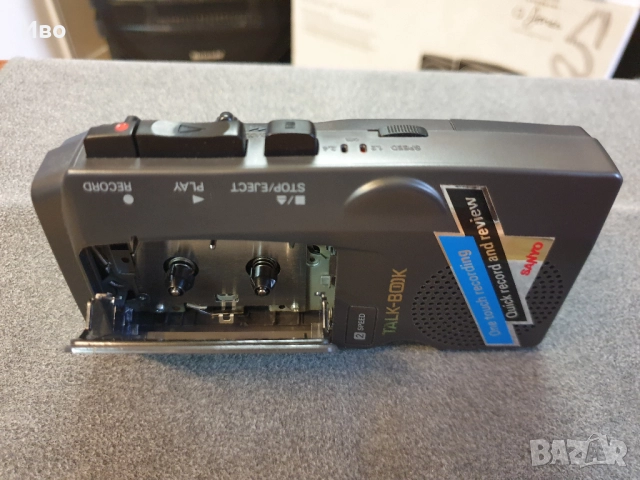 Диктофон Sanyo TRC-520M В отлично техническо и визуално състояние., снимка 8 - Други - 51995549