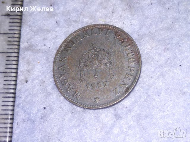 20 ФИЛЕРА 1917 KB КРАЛСТВО УНГАРИЯ Стара КРАСИВА КОЛЕКЦИОНЕРСКА РЯДКА МОНЕТА УНГАРСКИ ФИЛЕР 24947, снимка 11 - Нумизматика и бонистика - 41501139