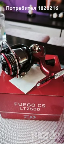 Daiwa 25 Fuego CS 2500, снимка 2 - Макари - 55798209