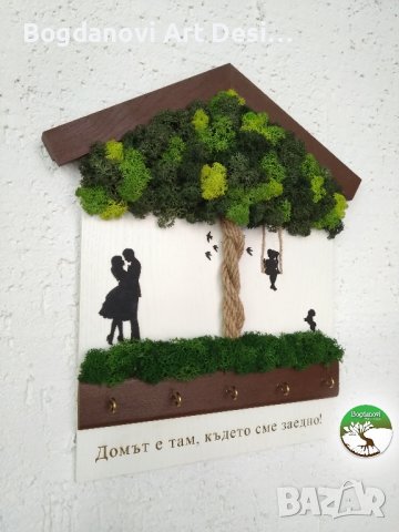 Закачалка за ключове , снимка 4 - Декорация за дома - 44243086