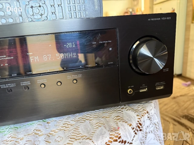 Pioneer VSX-923, снимка 10 - Ресийвъри, усилватели, смесителни пултове - 50717115