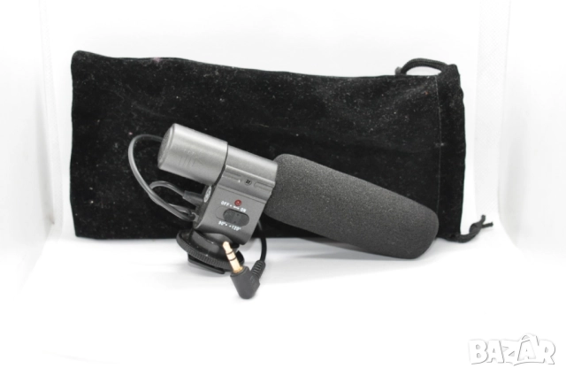 Микрофон за камери Shonggu SG108, снимка 4 - Чанти, стативи, аксесоари - 52382039