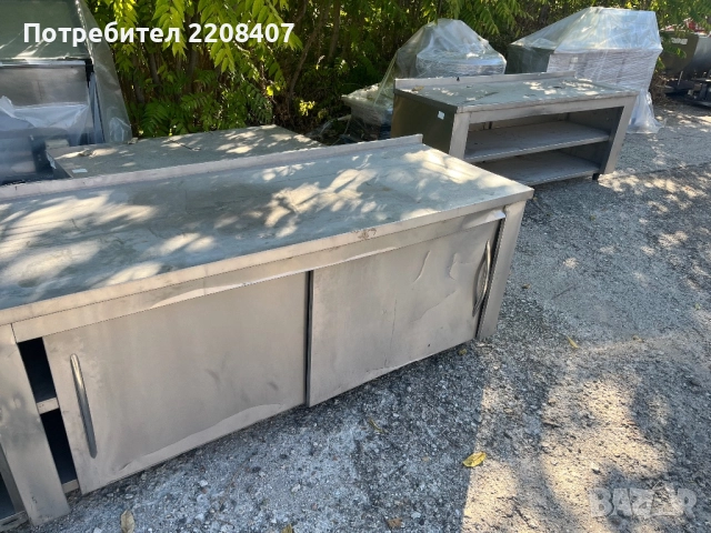 Работна маса шкаф неръждавейка, снимка 6 - Обзавеждане на кухня - 51804849