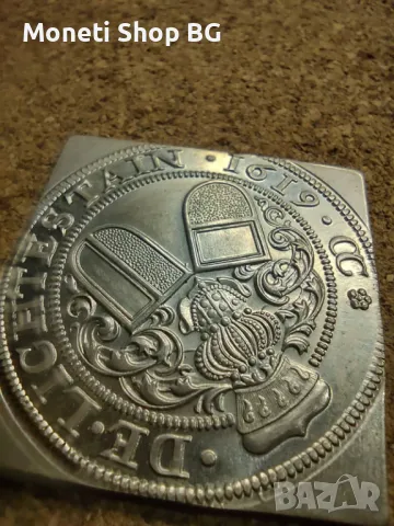 1/2 талер -Thaler klippe 1916г. рестрайк, снимка 8 - Нумизматика и бонистика - 49144978