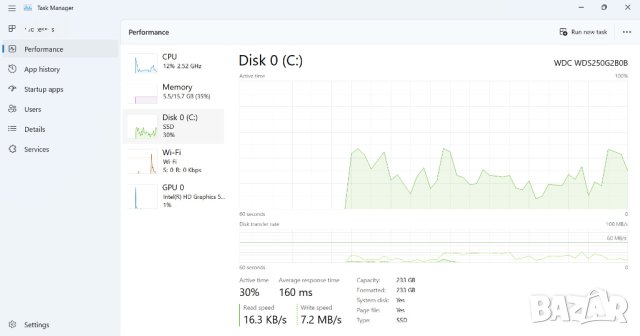 Мощен Лаптоп DELL Latitude E5470 i7-6820HQ 2.70GHz(4-ядра,8-нишки)/RAM16GB DDR4/SSD 250GB , снимка 12 - Лаптопи за игри - 39308491