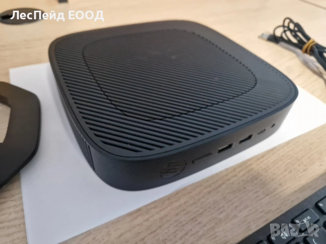 HP Pro t550 Thin Client Intel Celeron J6412 8GB 64GB SSD W10IoT (EU), снимка 2 - Работни компютри - 53521700