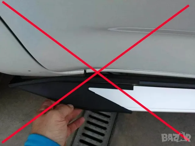 Странични степенки за Toyota RAV4 2011–2012 спортна версия с 2.0 двигател без раздувки на калниците, снимка 3 - Аксесоари и консумативи - 55869365