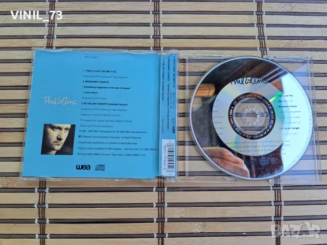 Phil Collins – That's Just The Way It Is, снимка 2 - CD дискове - 50371282