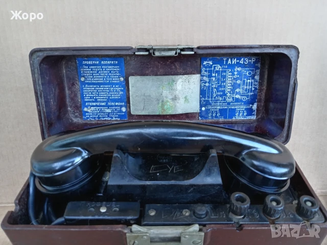 телефон ТАИ 43 1962г , снимка 2 - Други ценни предмети - 50885968