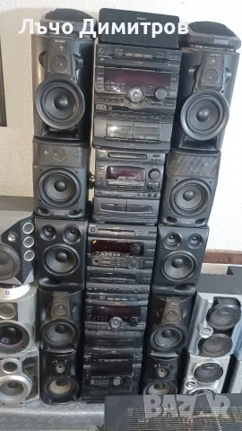Аудио системи SONY - PANASONIC - AIWA- PHILIPS -JVC - SHARP - TECHNICS 