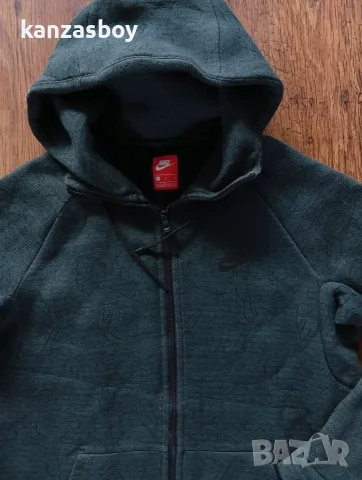 Nike Tech Fleece Jacquard Zip Hoodie -мъжко горнище р-р L, снимка 4 - Спортни дрехи, екипи - 56121755