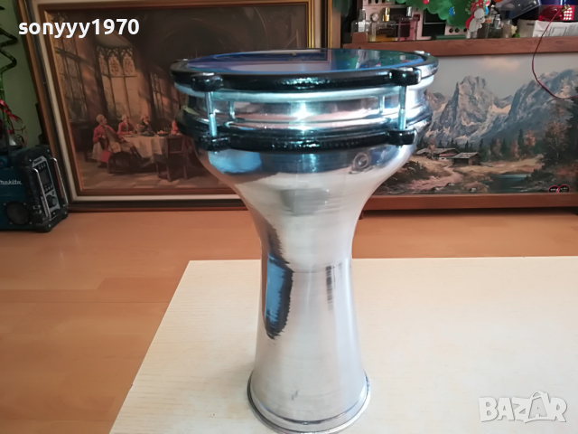 тарамбука инокс 30х20см 1204221637, снимка 6 - Ударни инструменти - 36434393