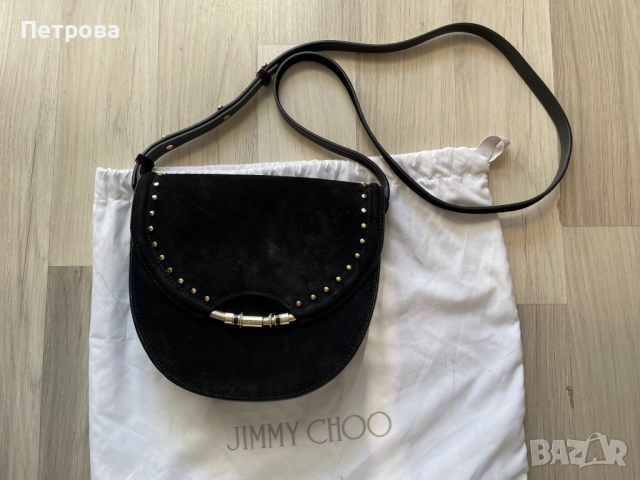 Jimmy Choo кожена чанта Оригинал 