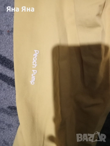 Жълти панталони/тип клин, снимка 4 - Клинове - 52932187