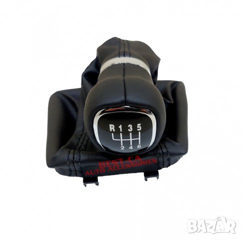 Топка скоростен лост с маншон за Шкода Октавия 3 Skoda Octavia 3 Mk3 (5E) 2012-2019 6 скорости, снимка 4 - Аксесоари и консумативи - 38600722
