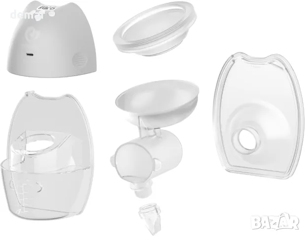 Помпа за кърма Bellababy, сензорен LCD дисплей, 4 режима и 9 нива с вложки 17/20/21 mm, снимка 7 - Помпи за кърма - 48490879