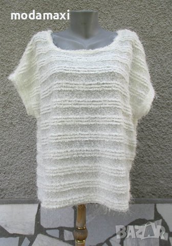 3XL/4XL Нов  летен пуловер , снимка 1 - Блузи с дълъг ръкав и пуловери - 41656911