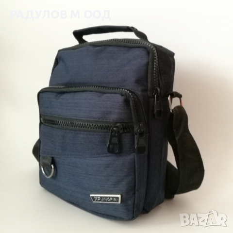 Мъжка чанта текстил / 5071, снимка 3 - Чанти - 36307360