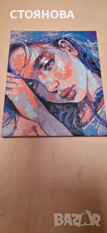 Нова картина 40см-50 акрил , снимка 3 - Картини - 44598580