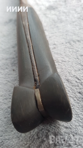 Нож каракулак аламия с кания, снимка 4 - Антикварни и старинни предмети - 52053848