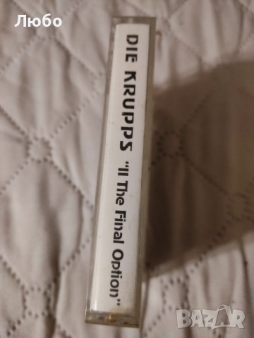 Die Krupps - II - The Final Option , снимка 2 - Аудио касети - 36225281