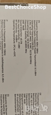 TONOR безжична микрофонна система с два микрофона – Черен и червен, снимка 8 - Микрофони - 53407582