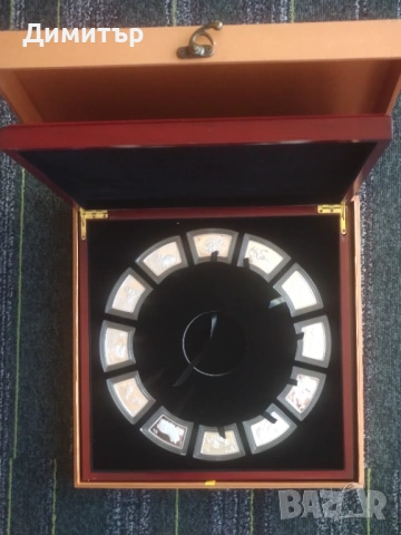 Комплект сребърни лунари 2000-2011 година, Китай