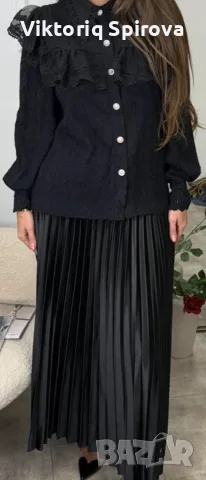 Нова черна дамска пола