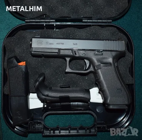 GLOCK 17 SET Gen 4 9x19 употребявано оръжие пистолет пушка карабина картечница револвер, снимка 4 - Бойно оръжие - 56100334