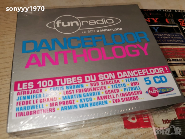 DANCEFLOOR ANTHOLOGY 5CD-ВНОС FRANCE 5 ДИСКА ЗА 45ЛВ КОЛЕДНО 1912251000, снимка 11 - CD дискове - 52845122