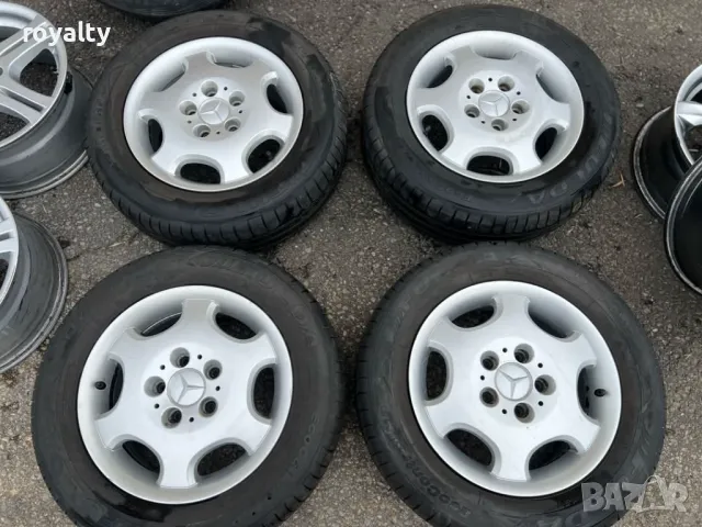 5х112 15 Джанти Mercedes C Class W203 Мерцедес Ц класа 5x112 ET 37 J 6.5 Централен отвор 66.6 Оригин, снимка 2 - Аксесоари и консумативи - 50372275