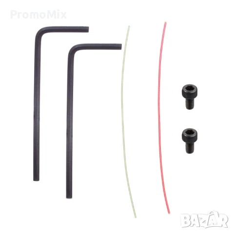 Прашка с лазер Relaxdays 10042993 Спортна прашка с мишени, снимка 9 - Други спортове - 50779332