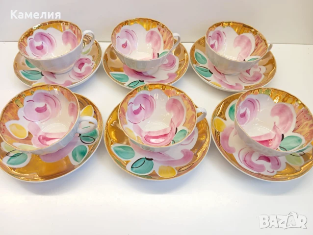 Руски порцелан , снимка 4 - Чаши - 50906287