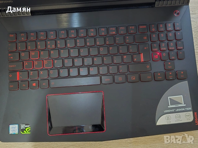 Lenovo Legion Y520 лаптоп, снимка 7 - Лаптопи за игри - 53738681