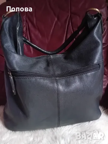 Голяма маркова чанта естествена кожа , снимка 3 - Чанти - 49630562