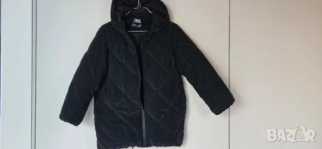 Зимно яке Zara с качулка за момиче 8-10 г.